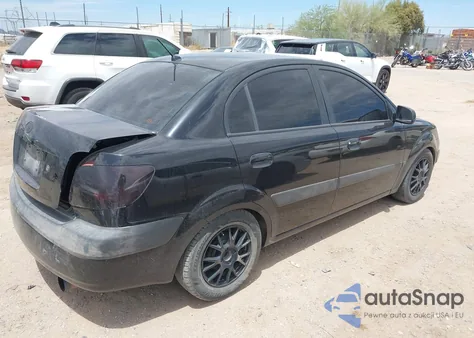 2006 Kia Rio Lx из США, поврежденный, VIN KNADE123166160696